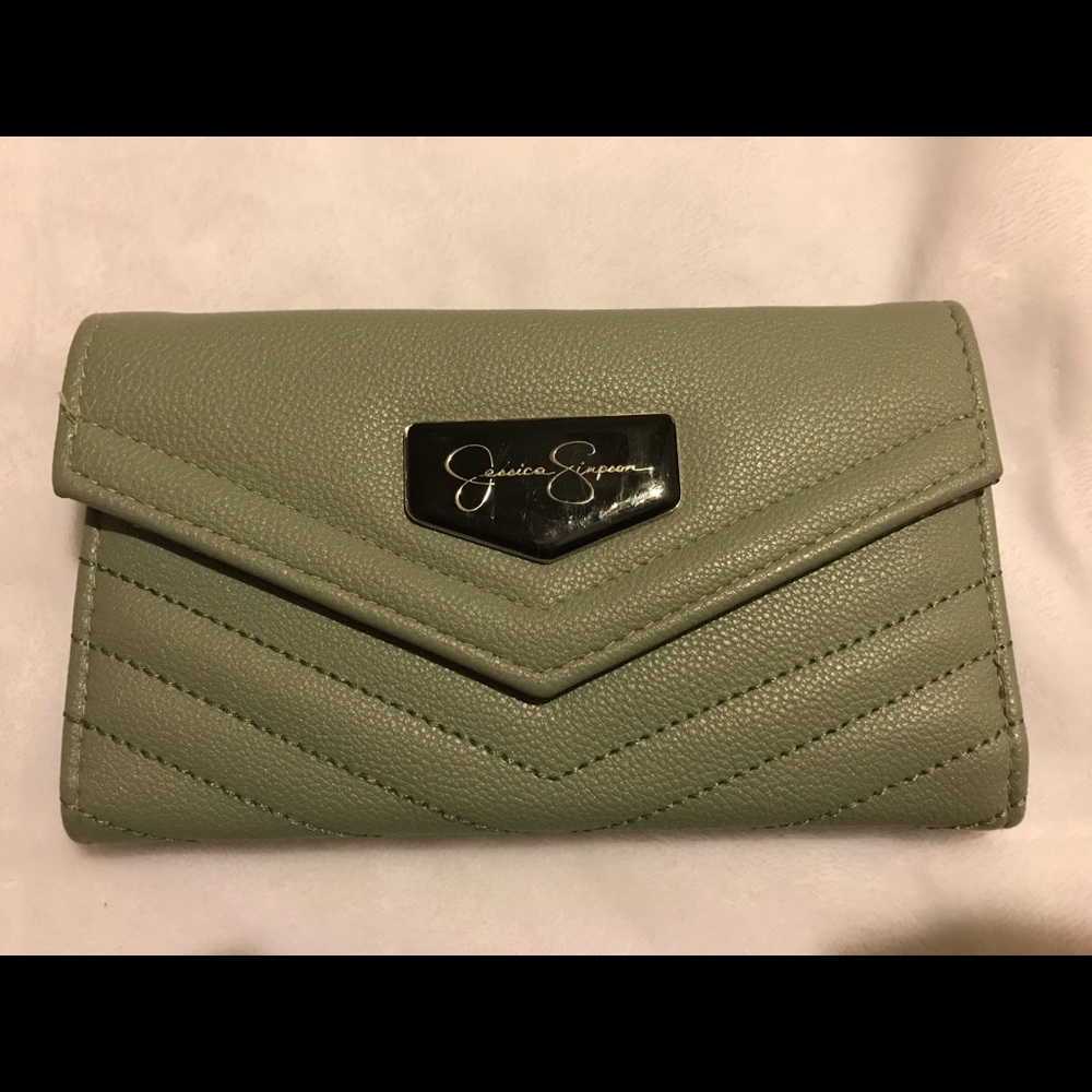 Green Jessica Simpson Wallet